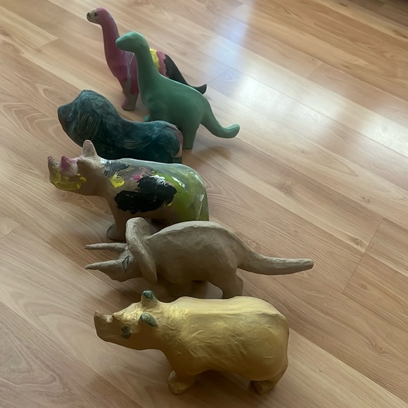Cardboard Wild Animals 6 Pieces - Picture 5 of 17
